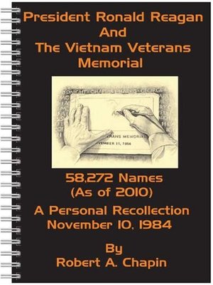 cover image of President Ronald Reagan & the Vietnam Veteran's Memorial
